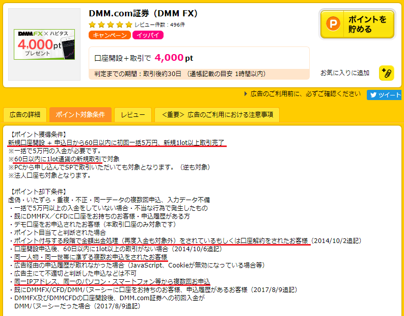 ポイントサイトのFX口座開設案件のやり方