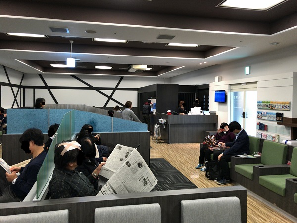 IASS Executive Lounge 2の中 IASS Executive Lounge 2の中
