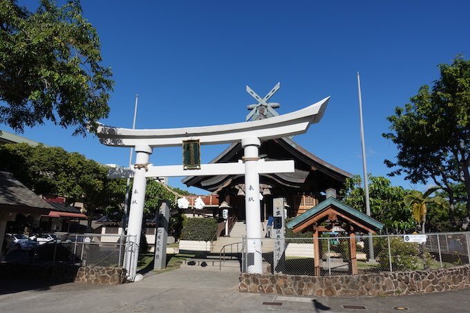 ハワイ出雲大社の全景